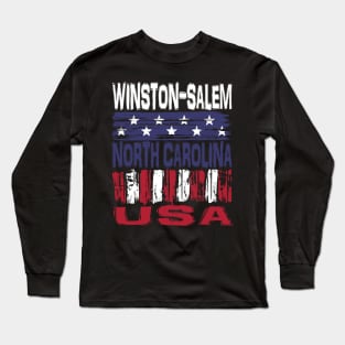 Winston-Salem North Carolina USA T-Shirt Long Sleeve T-Shirt